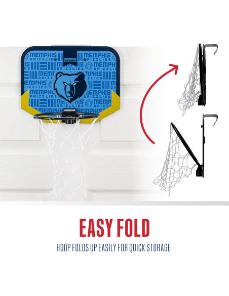 Aro de Baloncesto Mini Franklin Sports NBA Memphis Grizzlies