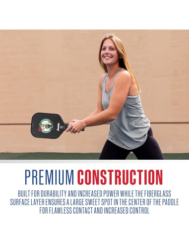 Pala de Pickleball Franklin Sports Boston Celtics 13mm MaxGrit