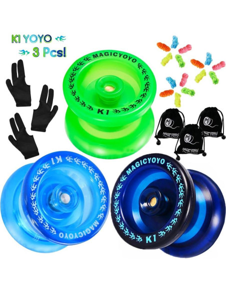 Yoyo MAGICYO K1-Plus Paquete 3 para Niños Principiantes