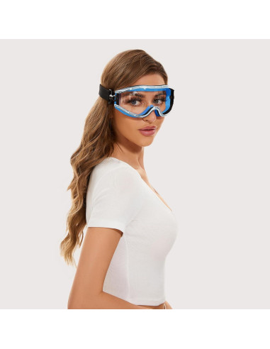 Gafas de Seguridad UKNOW Lente Clara Antiempañante