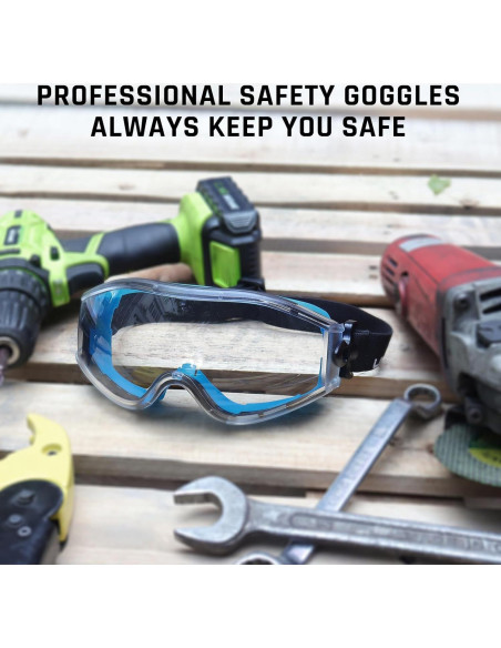 Gafas de Seguridad UKNOW Lente Clara Antiempañante