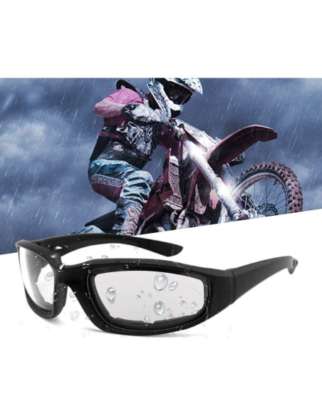 3 Pares de Gafas de Motocicleta Modi Fly UV400 Acolchadas