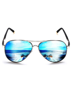 Gafas de sol aviador ROCKNIGHT UV400 polarizadas 58mm