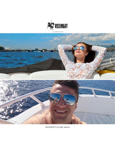 Gafas de sol aviador ROCKNIGHT UV400 polarizadas 58mm 2