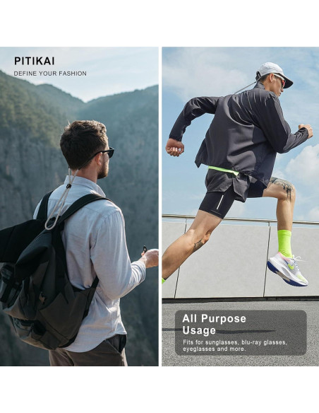 Paquete de 3 correas para gafas de sol ajustables - G01002 Paquete de 3 correas para gafas de sol ajustables - G01002