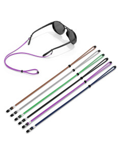 Correa Ajustable para Gafas 6 PCS - Suedette Duradera