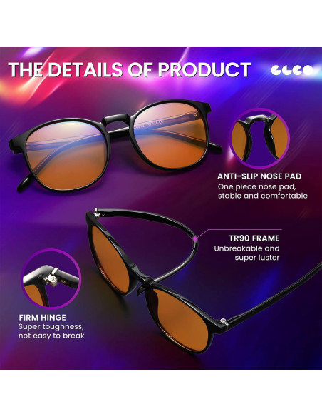 Gafas de Luz Azul IBOANN Iconic para Mujer - Protección UV400 Gafas de Luz Azul IBOANN Iconic para Mujer - Protección UV400