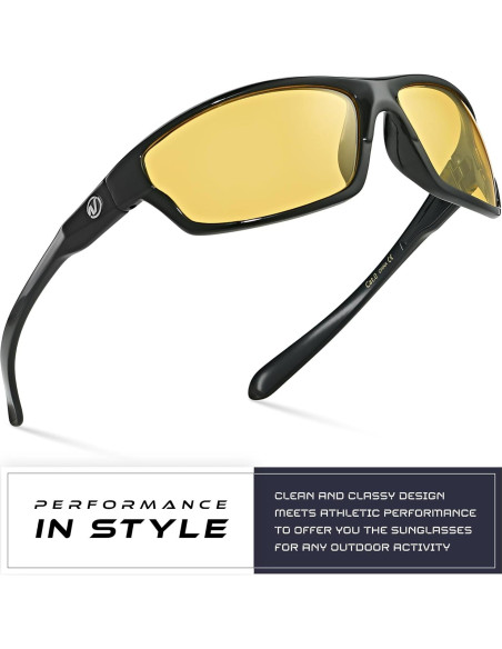 Gafas de sol deportivas Nitrogen polarizadas UV400 unisex