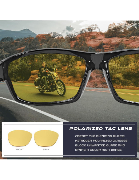 Gafas de sol deportivas Nitrogen polarizadas UV400 unisex