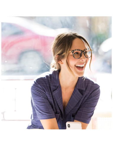 Gafas de Lectura Peepers Limelight Tortuga Gris 50mm