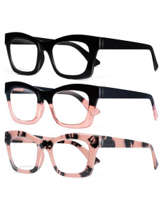 Gafas de Lectura CCVOO 6 Pack Oprah Luz Azul 2.0x