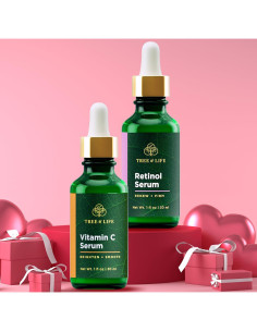 Kit de Cuidado Facial Tree of Life - Sueros Iluminador y Reafirmante 2