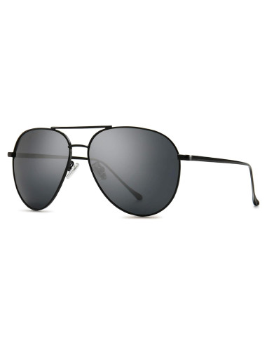 Gafas de sol oversized SUNGAIT - Lentes polarizados gris