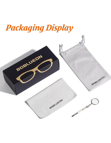 Gafas de Seguridad Antivaho BOBLUEON con Filtro Luz Azul