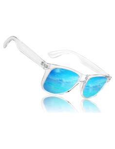 Gafas de sol polarizadas Sunier UV400 retro para hombres y mujeres
