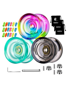 Paquete de 3 Yoyos K2 Crystal MAGICYOYO para Niños