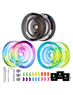 Yoyo MAGICYOYO K2 Paquete 3 Cristal y Cuerdas para Niños