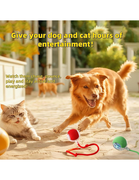 Bola Interactiva para Mascotas XinHai, Juguete Automático Verde Bola Interactiva para Mascotas XinHai, Juguete Automático Verde