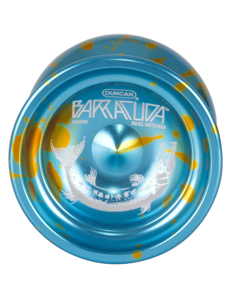 Yo-Yo Barracuda Duncan Pro Nivel Experto Aluminio Azul