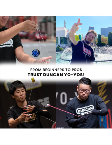 Yo-Yo Barracuda Duncan Pro Nivel Experto Aluminio Azul