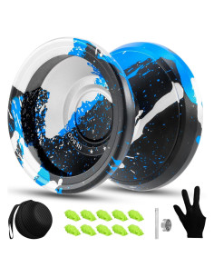 Yoyo Profesional HKSOD Challenger I Metal Negro Azul