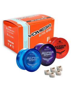 Yo-Yo Yomega Alpha Wing 3 Pack para Principiantes