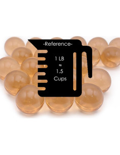 Rellenos de Jarrón CYS EXCEL 1" Color Champán 0.47 kg 2