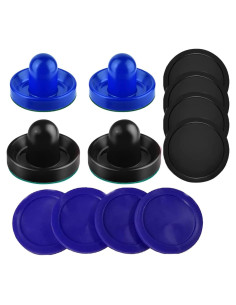 Empujadores y Pucks de Air Hockey Inscool 4 Empujadores 8 Pucks