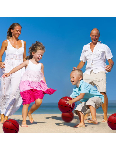 30 Balones de Baloncesto Inflables 7" PVC Oleitodh