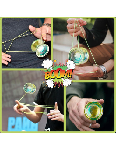 Yo-yo Profesional WATIEOBOO R8 Metal para Principiantes