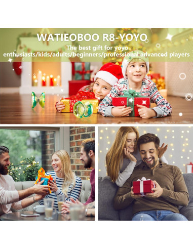 Yo-yo Profesional WATIEOBOO R8 Metal para Principiantes