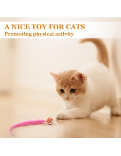 Juguete para Gatos SHENGSEN - 5 Pelotas Rebotadoras Coloridas 2