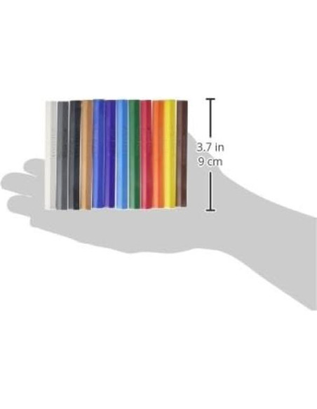 Lápices de Colores Crayola 120 Ct Asortidos Sin Madera Lápices de Colores Crayola 120 Ct Asortidos Sin Madera