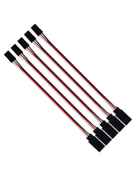 Cable de extensión de servo 3 pines Nvwadayu 15 cm 5 piezas