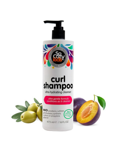 Champú SoCozy Curl para Niños 473ml Hidratante Rizado