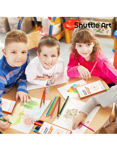 Lápices de Colores Shuttle Art 360 Piezas Multicolor