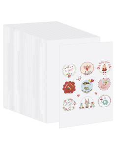 Hojas de Plástico Retráctil Goaste 50 Unidades 20.32x15.24 cm