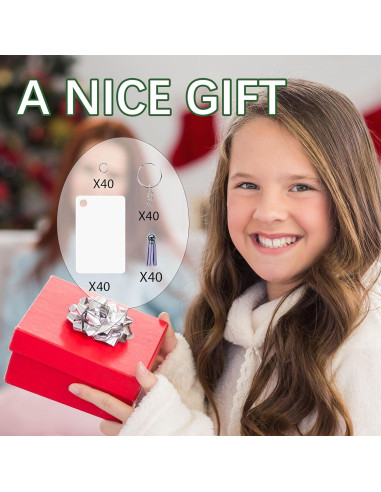 160 Llaveros de Metal para Sublimación Doble Cara GEKIXUTP