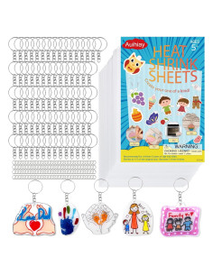 Kit de Hojas de Plástico Retráctil Auihiay 325PCS DIY Manualidades