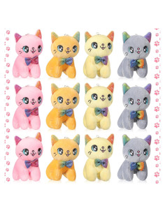 Juguete de Peluche Mini Animales Chalyna 12 Pcs 10 cm