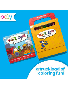 Kit de Arte de Viaje Ooly con 9 Crayones Jumbo y 48 Páginas 2