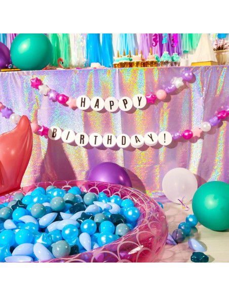 Bolas de Piscina GOGOSO 100pcs Estrellas y Lunas Azul