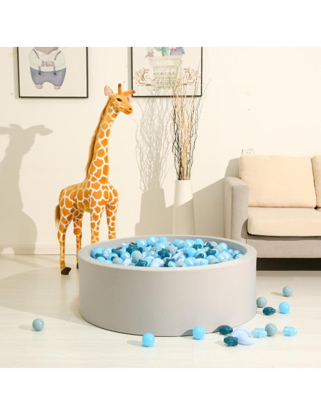 Bolas de Piscina GOGOSO 100pcs Estrellas y Lunas Azul