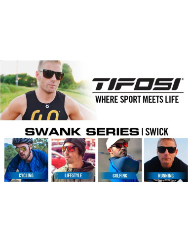 Gafas de sol Tifosi Swank - Lentes Humo UV 100%