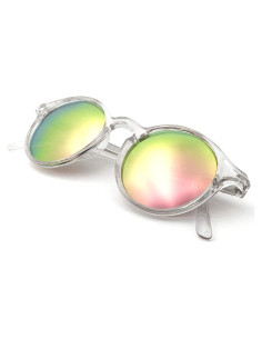 Gafas de sol polarizadas J+S redondas UV400 para unisex
