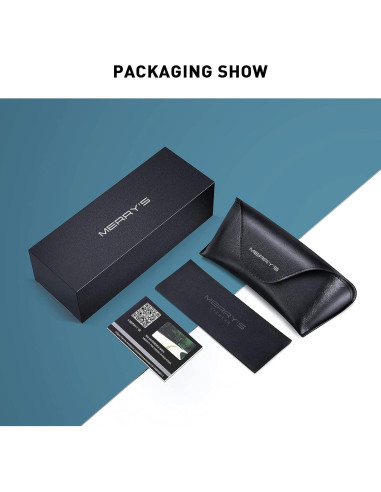 Gafas de sol polarizadas MERRY'S vintage 48mm púrpura