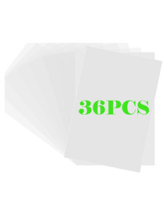 Hojas de Plástico Retráctil Xmfdty 36 Piezas 20x14.5 cm