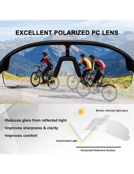 Gafas de sol polarizadas BangLong Jo578 UV400 unisex