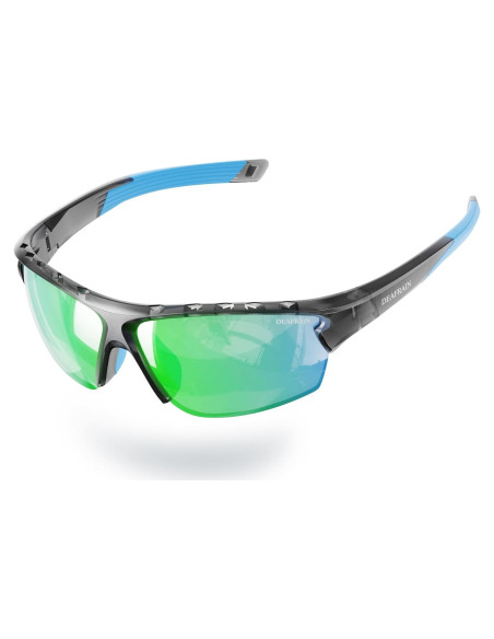 Gafas de sol deportivas DEAFRAIN TR90 polarizadas para ciclismo