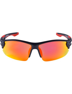 Gafas de Sol BEACOOL Polarizadas UV400 Unisex Negro Mate Rojo 2